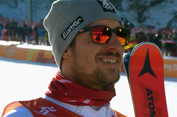 Marcel Hirscher gewinnt Olympische Goldmedaille in der Alpinen Kombination 2018