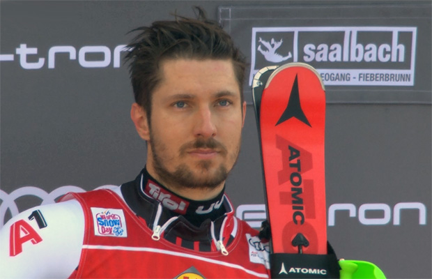 Marcel Hirscher meldet sich mit Slalom-Sieg in Saalbach-Hinterglemm zurück