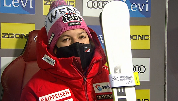 Wendy Holdener beendet den ersten Ski Weltcup Slalom in Levi auf Rang vier
