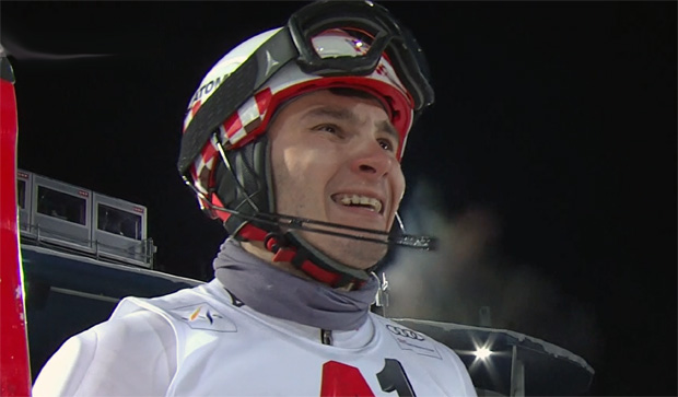 Istok Rodes konnte sich am Montag über EC-Sieg im Slalom von Gstaad Saanenland freuen
