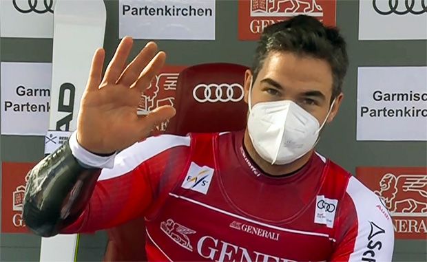 Vincent Kriechmayr gewinnt Super-G von Garmisch-Partenkirchen