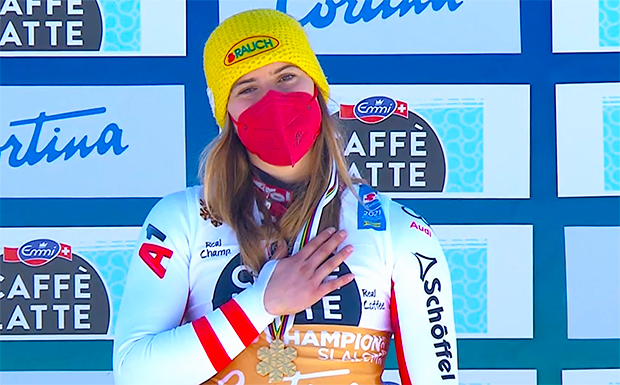 Ski WM 2021: Katharina Liensberger ist Doppel-Weltmeisterin