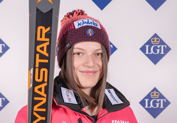 Ski-Rohdiamanten im Skiweltcup.TV-Interview: Heute Sarah Näscher aus Liechtenstein (© Foto: Liechtensteinischer Skiverband)