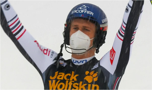 Clement Noel gewinnt Slalom in Kranjska Gora