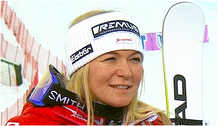 Ariane Rädler holt beim Super-G von St. Moritz ihr bestes Karriereresultat