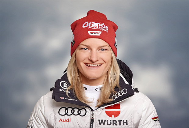 Leni Schmotz: „Ich bin sehr motiviert und arbeite hart, damit ich wieder dort lande, wo ich war.“ (Foto: © Deutscher Skiverband)