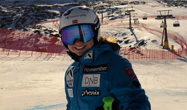 Hannah Sæthereng krönt sich zur Junioren Super-G Weltmeisterin (Foto: Hannah Sæthereng / instagram)