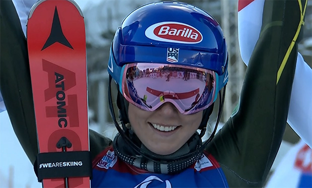 In der Saison 2019/20 gewann Mikaela Shiffrin den Slalom und Riesentorlauf - Dieses Jahr fehlt die US-Amerikanerin wegen einer COVID-19 Infektion.
