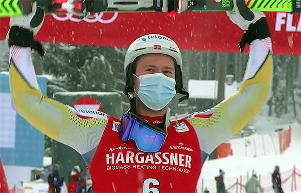 Triumph für Sebastian Foss-Solevag beim 2. Slalom von Flachau
