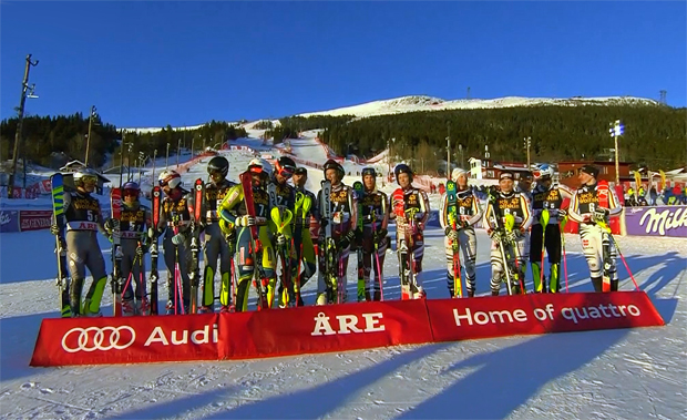 Weltcupfinale 2018: Schweden gewinnt Alpine Team Event in Are