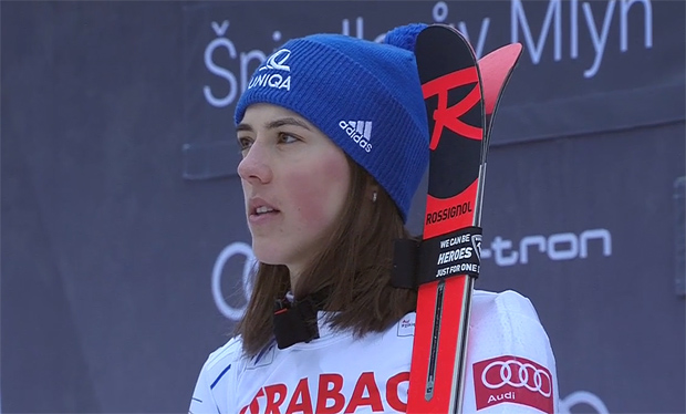 Petra Vlhová muss auf Start beim Super-G in St. Moritz verzichten.