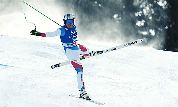 Ralph Weber verletzt sich beim Ski Weltcup in Saalbach-Hinterglemm